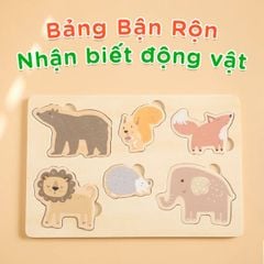 Bảng đồ chơi nhận biết động vật thông minh cho bé TOY08