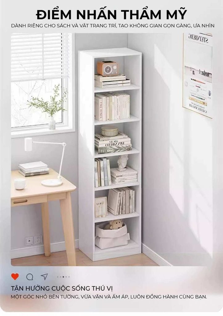 Kệ sách đa năng tối giản - GP397
