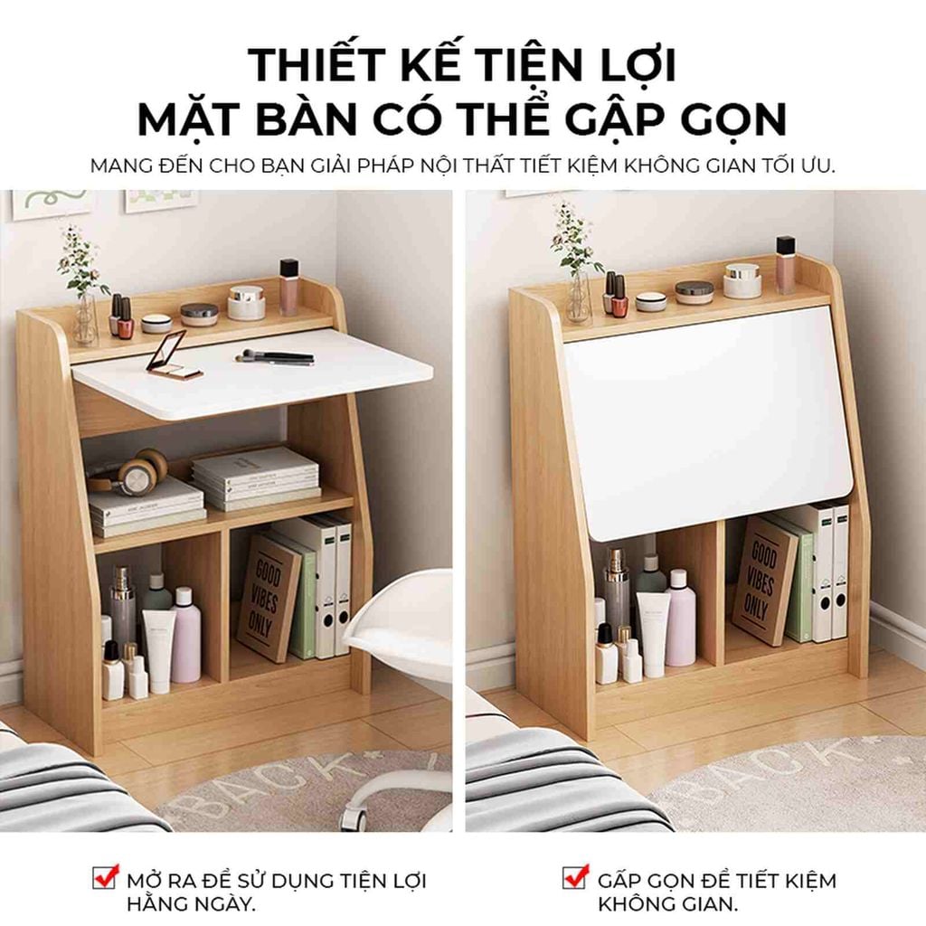 Bàn trang điểm gấp gọn thông minh - GP404
