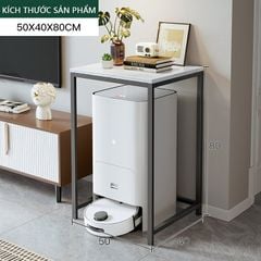 Kệ Decor Vân Đá Màu Đen Sang Trọng GM120