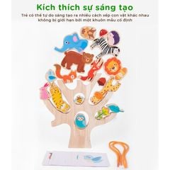 Bộ đồ chơi con thú rừng cho bé - TOY21