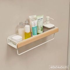 Kệ nhà tắm có móc treo khăn mặt đa kích thước - GM185