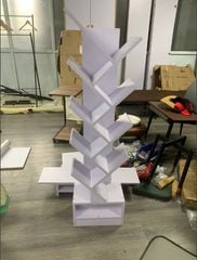 Kệ Sách Hình Cây nhiều tầng, đa năng có ngăn chứa đồ - GP63