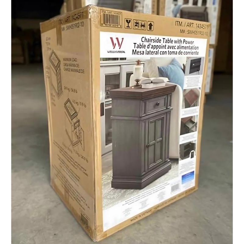 Tủ đa năng tích hợp ổ cắm điện và cổng USB - GN59