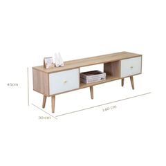 Kệ tivi gỗ 3 ngăn hiện đại phong cách Nhật Bản - GP155