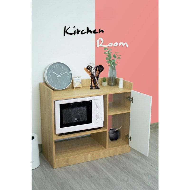 Tủ nhà bếp 1 cánh có kệ đa năng, hiện đại - GP38