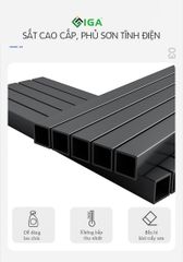 Bàn làm việc NANO có giá lửng để đồ tiện lợi vân óc chó - GM17