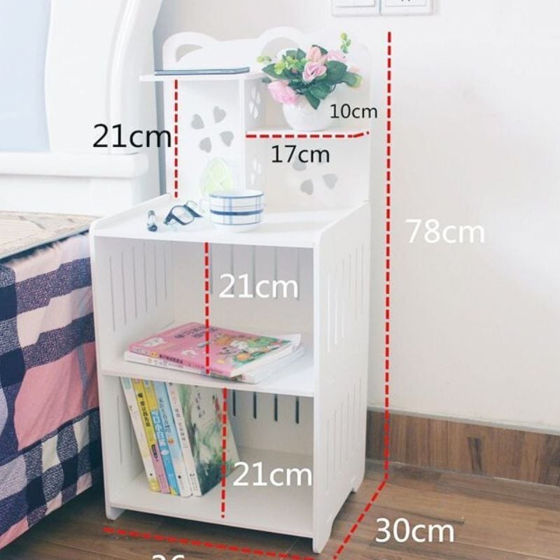 Tab Đầu Giường Có Kệ (không nắp) - IG361