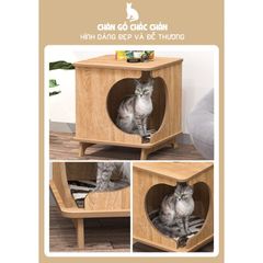 Nhà cho chó mèo P05 độc đáo, tiện dụng - GP207