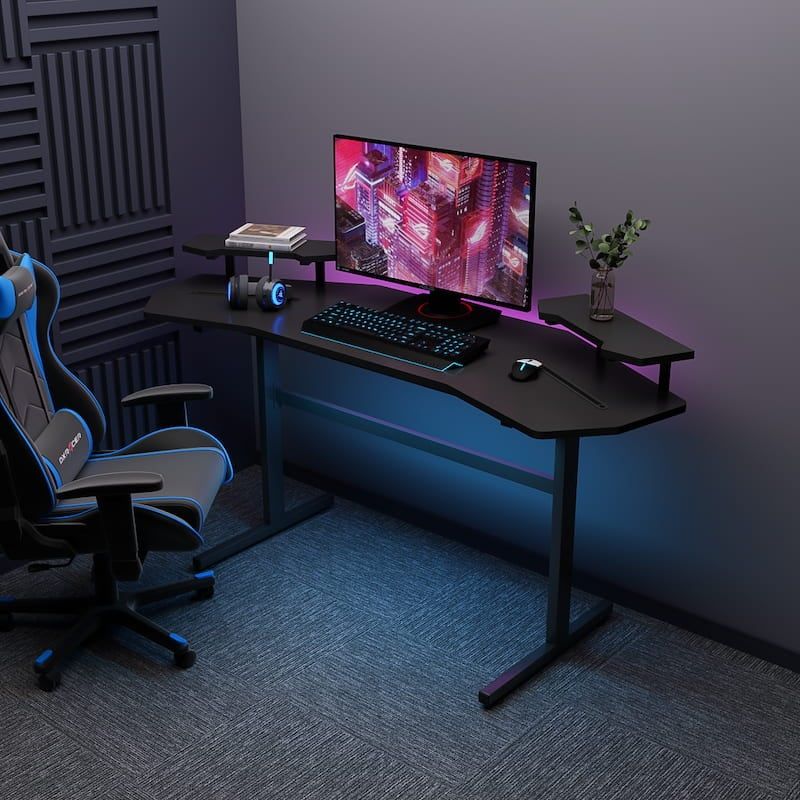 Bàn Gaming Chân Chữ T GM73