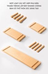 Bảng PEGBOARD gỗ đựng đồ decor xinh xắn - GP295
