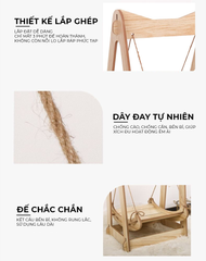 Võng ngủ xích đu cho thú cưng GU11