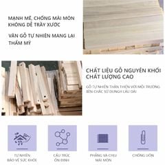 Ghế Gỗ Cao Su Xếp Gọn Treo Tường - GN69