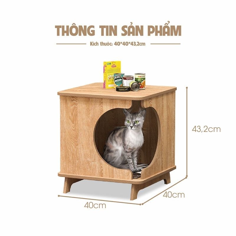 Nhà cho chó mèo hiện đại - GP204