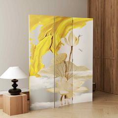 Bình phong 3 tấm canvas nghệ thuật - GP394