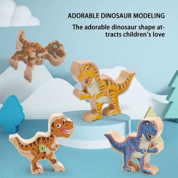 Đồ chơi xếp tầng khủng long cho bé - TOY18