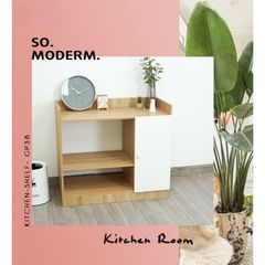 Tủ nhà bếp 1 cánh có kệ đa năng, hiện đại - GP38