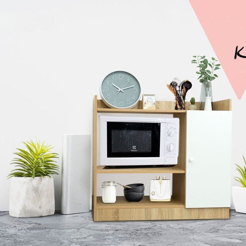 Tủ nhà bếp 1 cánh có kệ đa năng, hiện đại - GP38