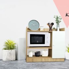 Tủ nhà bếp 1 cánh có kệ đa năng, hiện đại - GP38