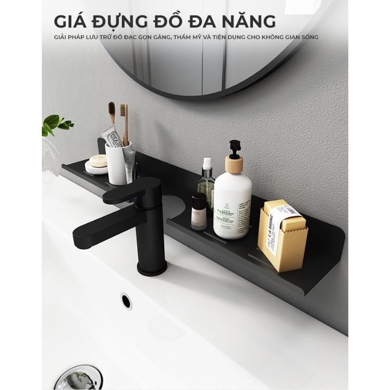 Kệ sắt đa năng treo tường khoét lỗ - GM187