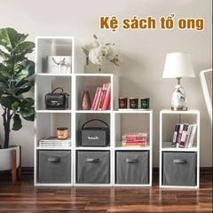 Kệ sách tổ ong đa tầng phong cách hiện đại - GP100