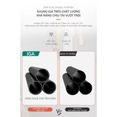 Cây treo quần áo móc mặt bích tròn tiện lợi - GM92