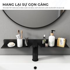 Kệ sắt đa năng treo tường khoét lỗ - GM187