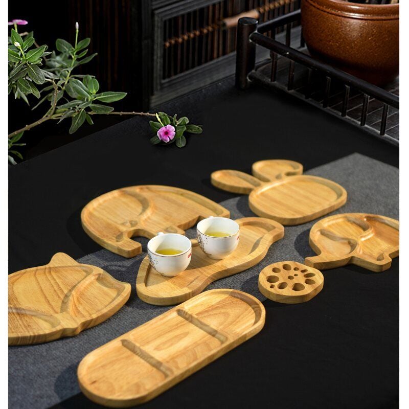 Khay gỗ hình con vật, ngộ nghĩnh, dễ sử dụng - PG06