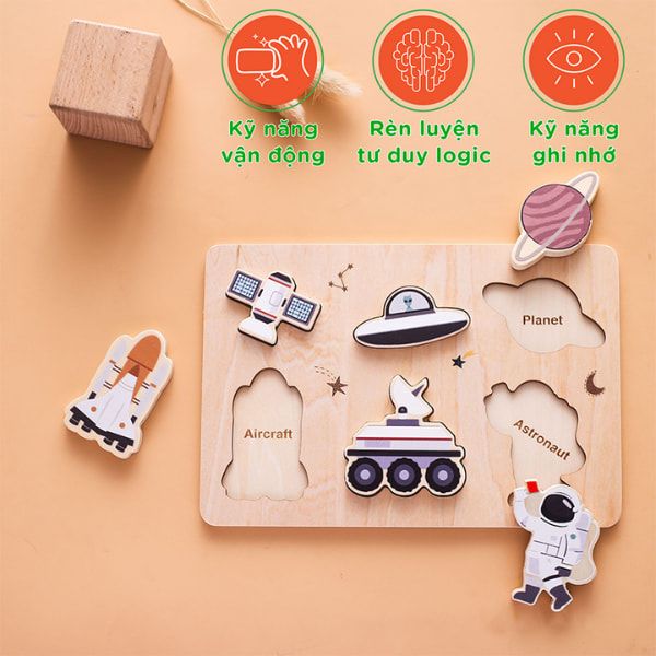 Bảng đồ chơi khám phá vũ trụ thông minh cho bé TOY06
