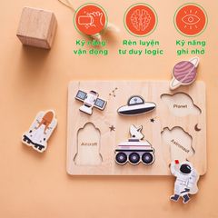 Bảng đồ chơi khám phá vũ trụ thông minh cho bé TOY06