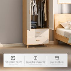 Tủ Quần Áo hiện đại GP271