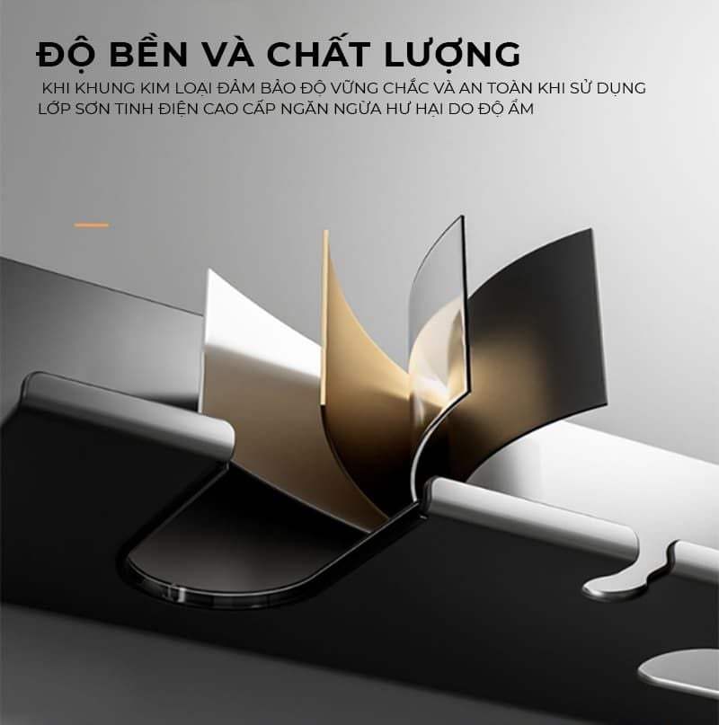 Kệ máy sấy tóc dán tường nhỏ gọn và chắc chắn - GM197