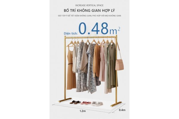 Giàn treo phơi quần áo nhiều màu - GM103