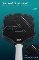 Vợt pickleball xám T700 Pro - PK07.1