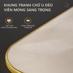 Tranh Ghép Treo Tường 3 Tấm Hiện Đại GD-B