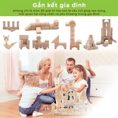 Bộ đồ chơi lắp ghép hình học 3D cho bé - TOY16