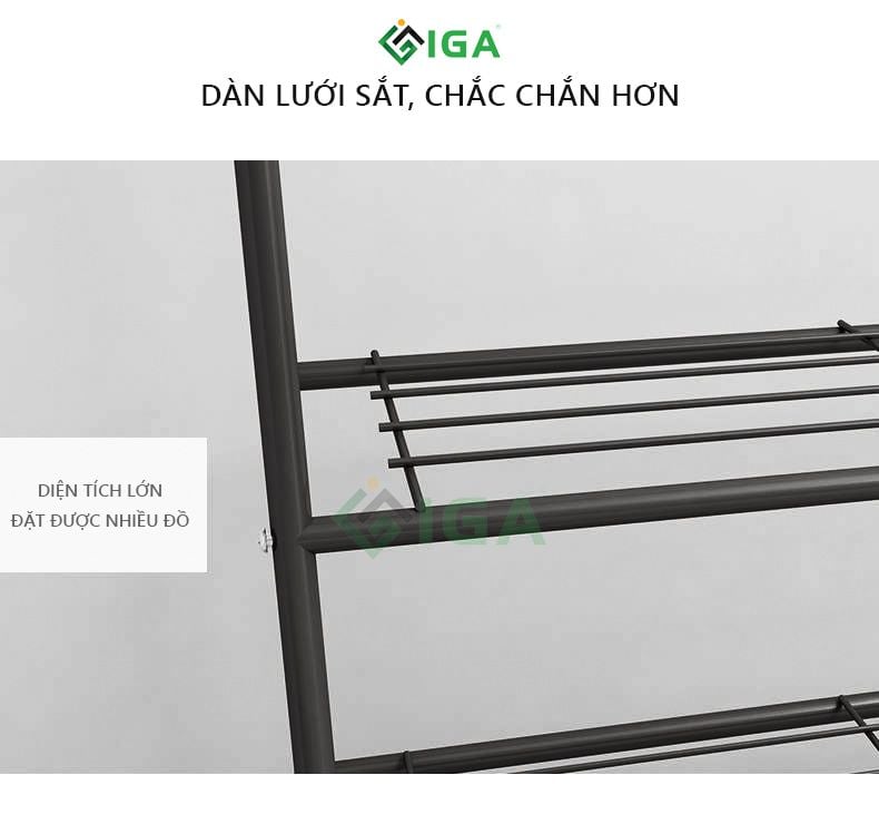 Giá treo quần áo khung thép - GM59