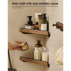 Kệ dán góc tường nhà tắm hình tam giác - GM183