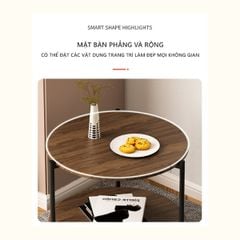 Bàn Trà Tròn 2 Tầng GM86