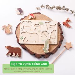 Bảng đồ chơi nhận biết động vật thông minh cho bé TOY05