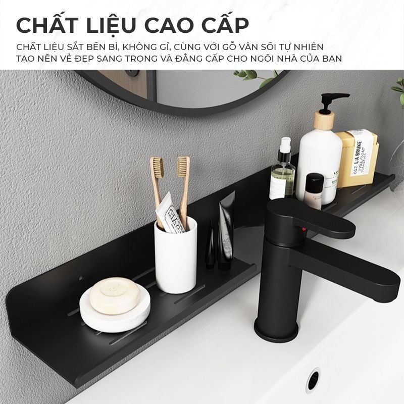Kệ sắt đa năng treo tường khoét lỗ - GM187