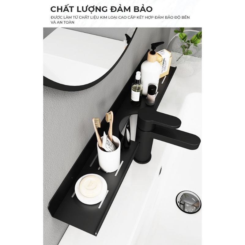 Kệ sắt đa năng treo tường khoét lỗ - GM187