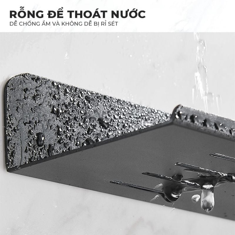 Kệ sắt đa năng treo tường khoét lỗ - GM187
