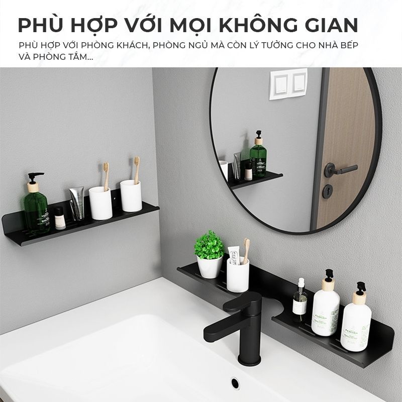 Kệ sắt đa năng treo tường khoét lỗ - GM187