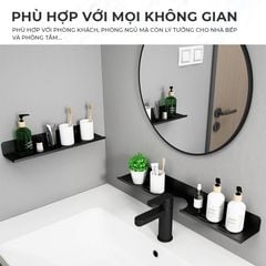 Kệ sắt đa năng treo tường khoét lỗ - GM187