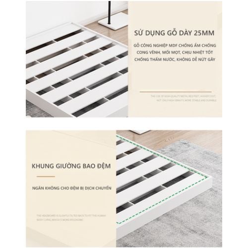 Giường pallet phong cách Hàn Quốc - GP311