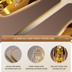 Tranh Ghép Treo Tường 3 Tấm Hiện Đại GD-B