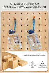 Bảng PEGBOARD gỗ đựng đồ decor xinh xắn - GP295