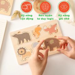Bảng đồ chơi nhận biết động vật thông minh cho bé TOY08