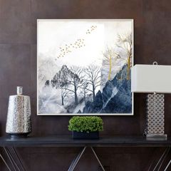 Tranh vuông phong cảnh nghệ thuật - GD-G